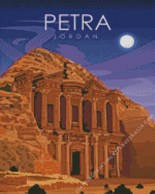 Petra Jordan Country Diamond Painting