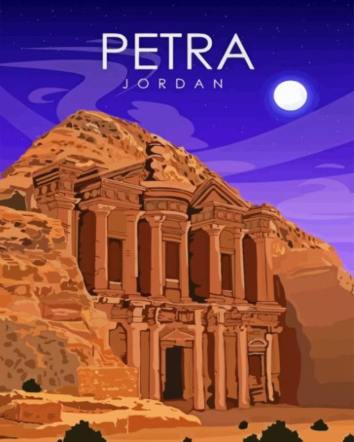 Petra Jordan Country Diamond Painting