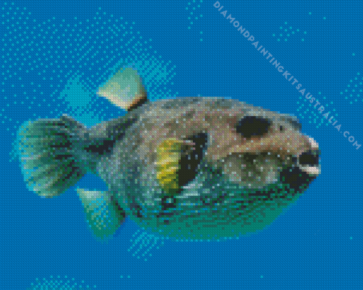 Puffer Fish Underwater Diamond Painting