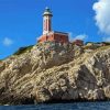 Punta Carena Lighthouse Diamond Painting