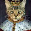 Queen Kitty Diamond Painting