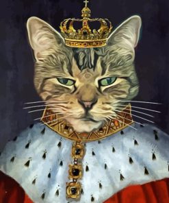 Queen Kitty Diamond Painting