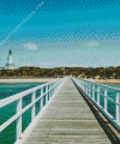 Queenscliff Boardwalk Diamond Painting