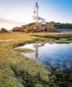 Queenscliff White Light Diamond Painting