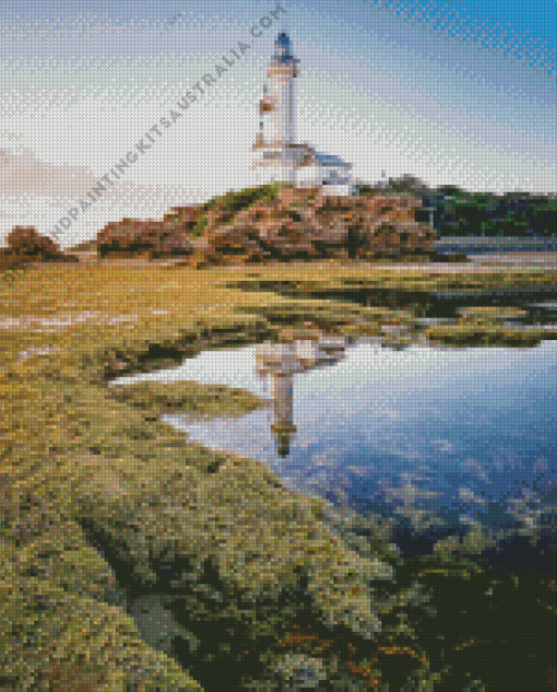 Queenscliff White Light Diamond Painting