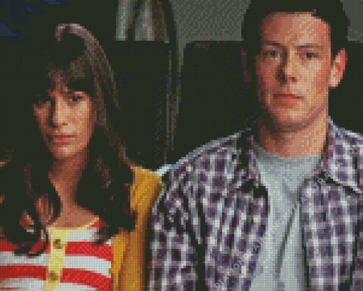 Rachel And Finn Glee Diamond Painting