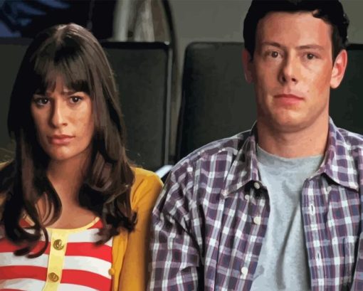 Rachel And Finn Glee Diamond Painting