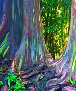 Rainbow Eucalyptus Diamond Painting