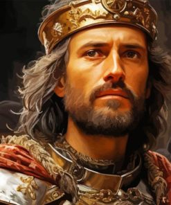 Richard The Lionheart Character Diamond Painting