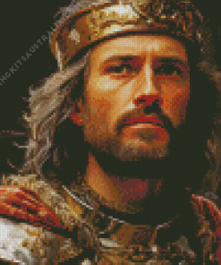 Richard The Lionheart Character Diamond Painting