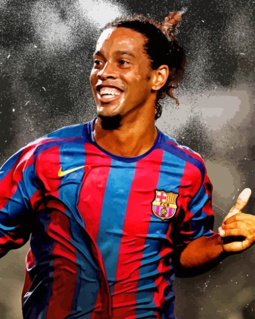 Ronaldinho Gaucho Player Diamond Painting