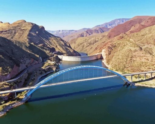 Roosevelt Lake Diamond Painting