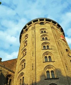 Round Tower Diamond Painting