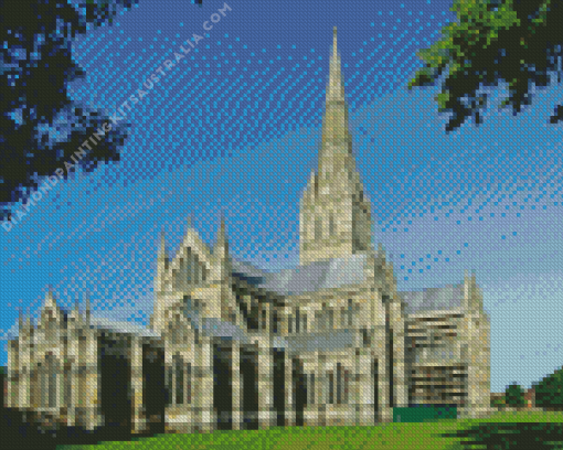 Salisbury Cathedral Diamond Painting