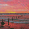 Sauble Beach At Sunset Diamond Painting