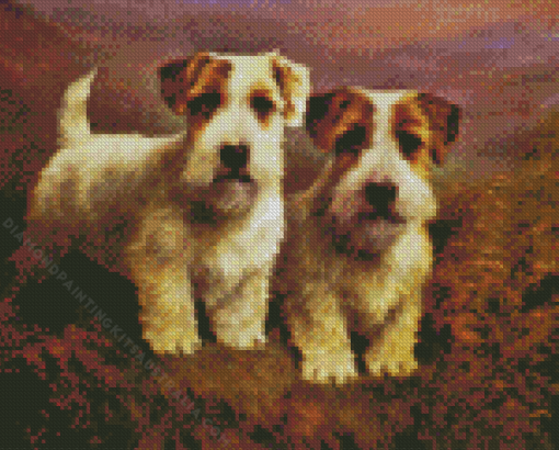 Sealyham Terriers Diamond Painting