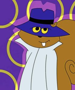 Secret Squirrel Diamond Painting