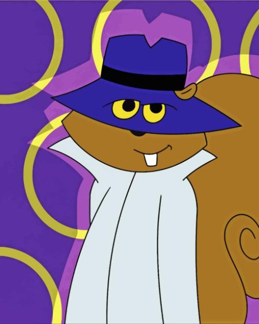 Secret Squirrel Diamond Painting