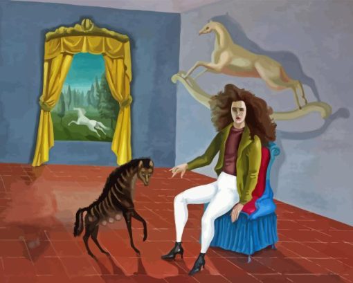 Self Portrait Leonora Carrington Diamond Painting