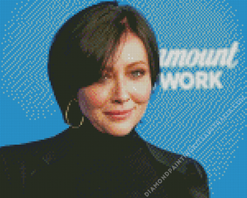 Shannen Doherty Diamond Painting