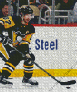 Sidney Crosby Hockey Player Diamond Painting