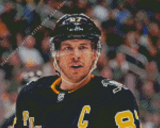 Sidney Crosby Player Diamond Painting