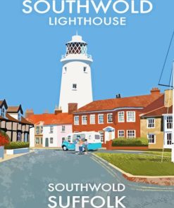 Southwold Lighthouse Poster Diamond Painting