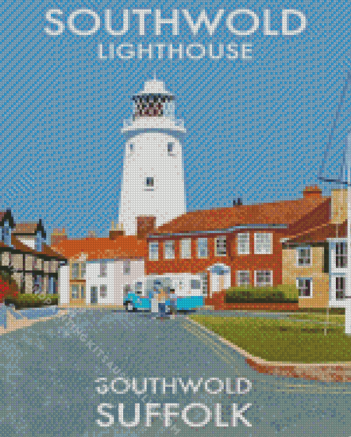 Southwold Lighthouse Poster Diamond Painting