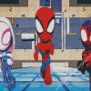 Spidey And His Amazing Friends Diamond Painting