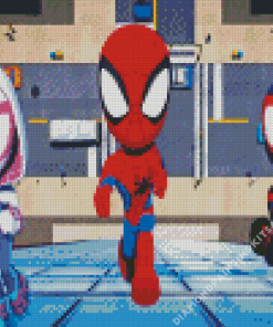 Spidey And His Amazing Friends Diamond Painting