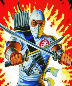 Storm Shadow Gi Joe Character Diamond Painting