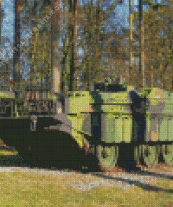 Stridsvagn 103 Diamond Painting