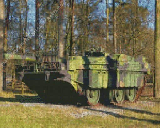 Stridsvagn 103 Diamond Painting