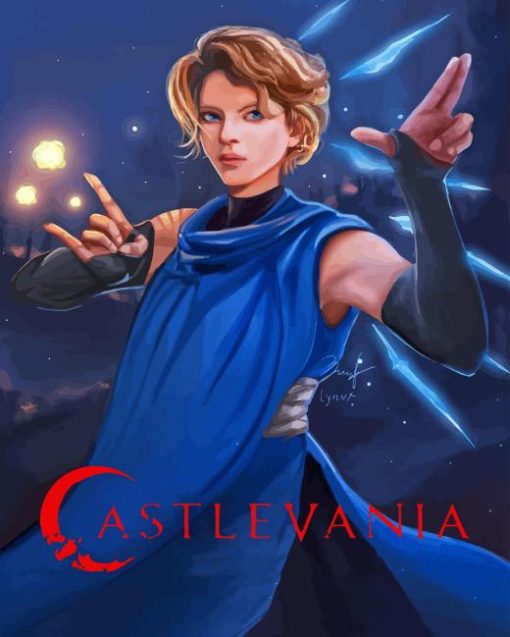 Sypha Belnades Character Diamond Painting