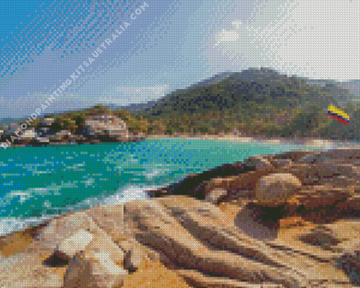 Tayrona Park Diamond Painting