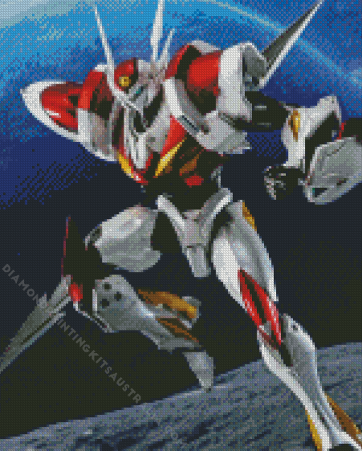 Tekkaman The Space Knight Diamond Painting