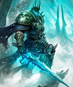 The Lich King Warcraft Diamond Painting