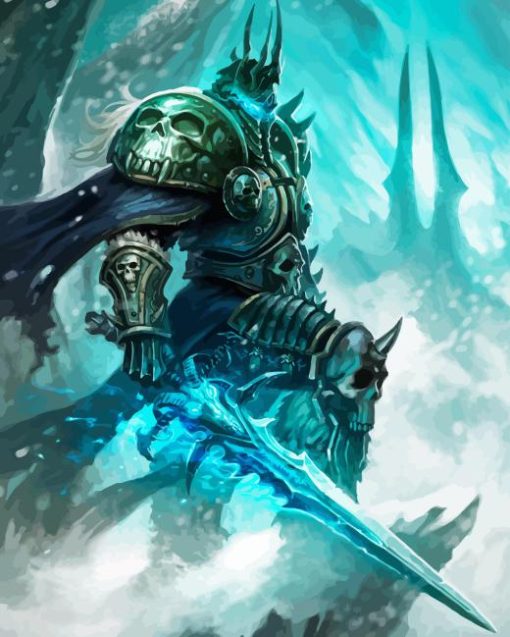 The Lich King Warcraft Diamond Painting