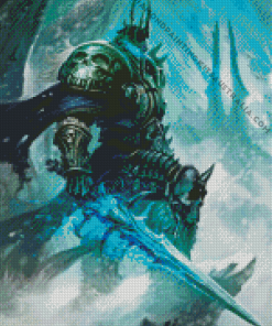 The Lich King Warcraft Diamond Painting