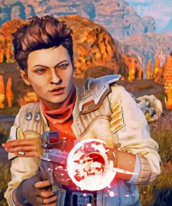 The Outer Worlds Character Diamond Painting