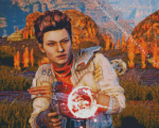 The Outer Worlds Character Diamond Painting