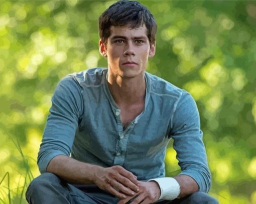 Thomas Maze Runner Character Diamond Painting