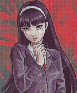 Tomie Anime Diamond Painting