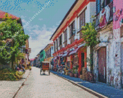 Vigan City In Philippines Diamond Painting