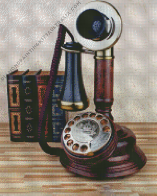 Vintage Phone Diamond Painting