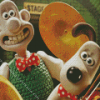 Wallace And Gromit Movie Diamond Painting