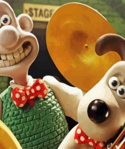 Wallace And Gromit Movie Diamond Painting