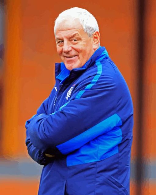 Walter Smith Football Manager Diamond Painting