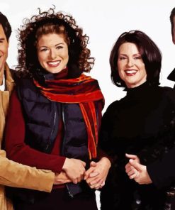 Will And Grace Characters Diamond Painting