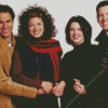 Will And Grace Characters Diamond Painting